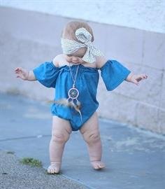Bailey's Blossoms Cold Shoulder Flutter Romper