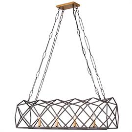 Geo 295N04AGRB 4-Lt Linear Pendant