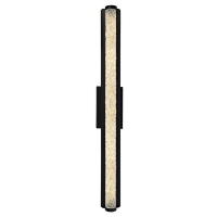 Fiji Integrated LED Black Outdoor Wall Light