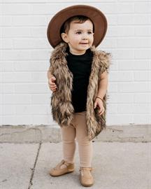 Bailey's Blossoms Barnum Fur Vest