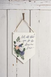 Felt Floral Decor