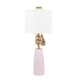 Ananas Table Lamp - Rose Quartz