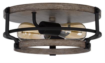 Clarita Metal Semi -Flush Chandelier-FX-3796-2