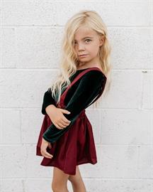 Bailey's Blossoms Livee Long Sleeve Velvet Leotard