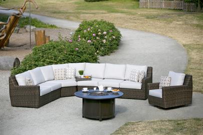 Casa Camino Sectional w/Pozzo Fire Pit